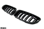 iND f06 f12 f13 m6 carbon fiber front grille set - iND Distribution