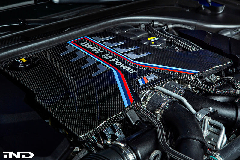 BMW f90 m5 m Performance carbon engine cover - iND Distribution