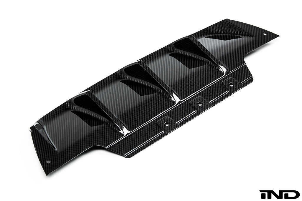 BMW m Performance f06 f12 f13 m6 carbon fiber rear diffuser - iND Distribution