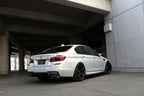 3d design f10 m5 carbon fiber rear diffuser - iND Distribution