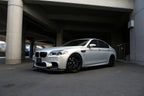 3d design f10 m5 carbon fiber front lip spoiler set - iND Distribution