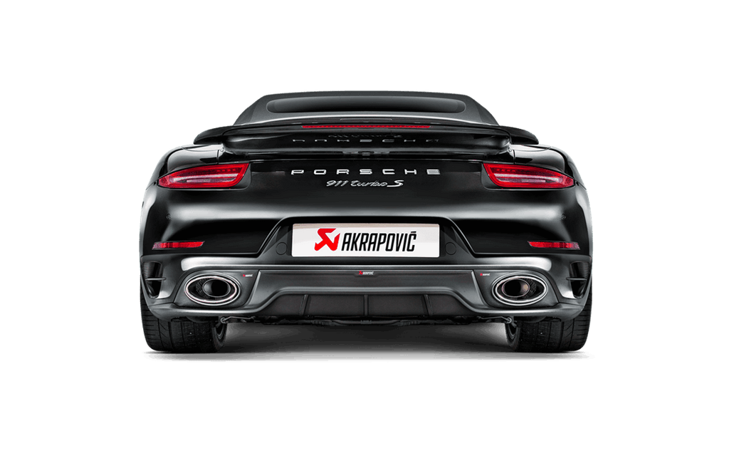 Akrapovic 911 turbo turbo s slip on exhaust system 991 - iND Distribution