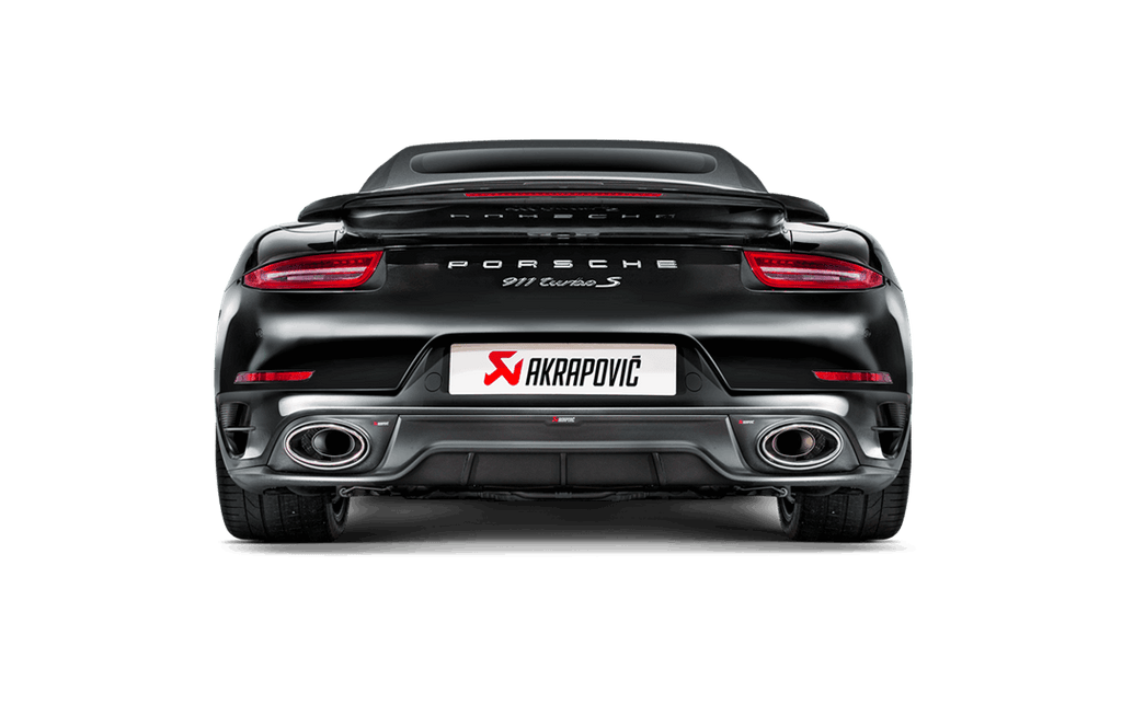 Akrapovic 911 turbo turbo s slip on exhaust system 991 - iND Distribution