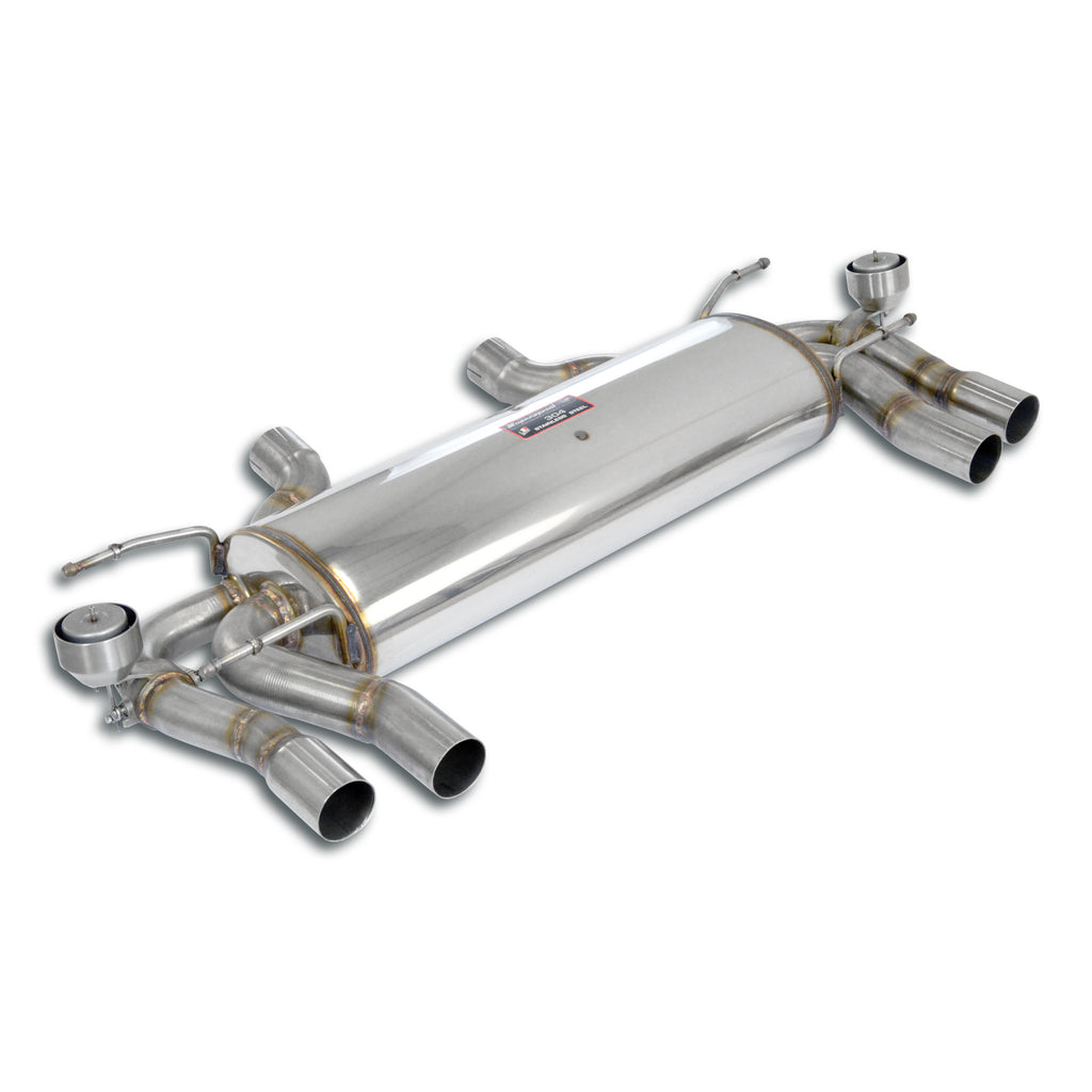 Supersprint JAGUAR F-Type Rear Exhaust "Touring" Right - Left With Dual Valve (Vacuum)