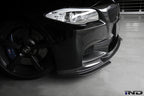 3d design f10 m5 carbon fiber front lip spoiler set - iND Distribution