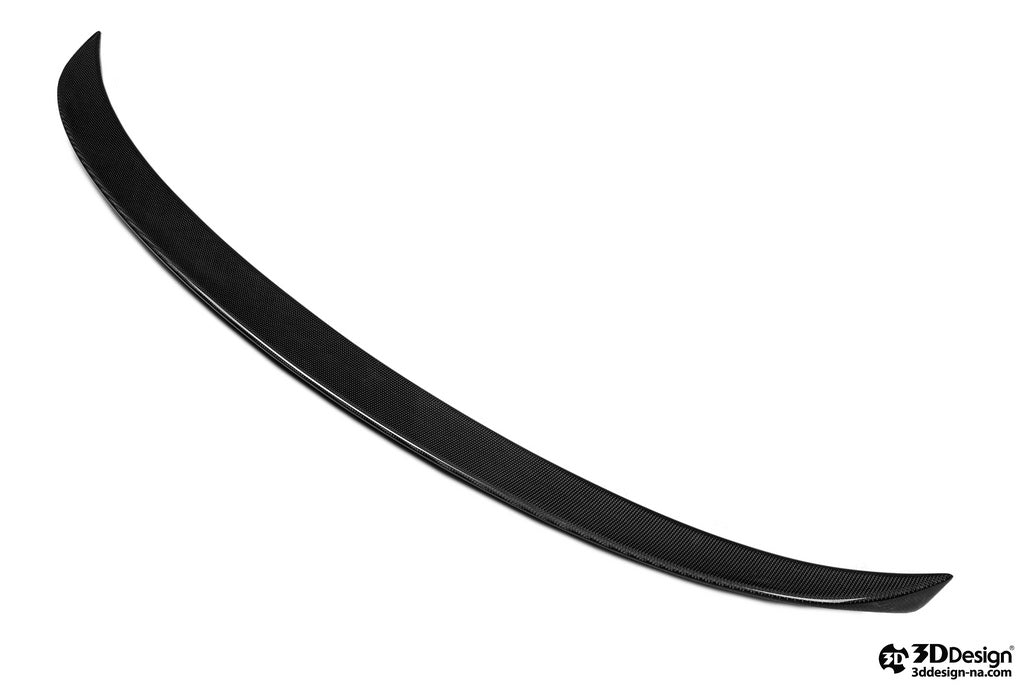 3d design f10 carbon fiber trunk spoiler - iND Distribution