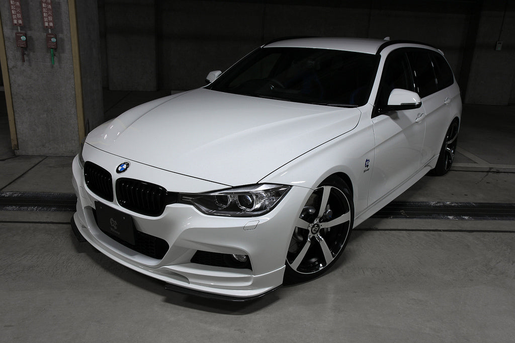 3d design f30 f31 m sport front lip spoiler - iND Distribution