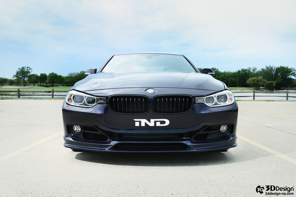 3d design f30 f31 sport front lip spoiler - iND Distribution