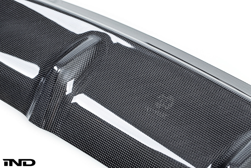 3d design f22 m sport carbon fiber rear diffuser - iND Distribution