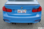 BMW m Performance f80 m3 carbon fiber trunk spoiler - iND Distribution