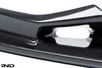 3d design f22 m sport carbon fiber front lip spoiler - iND Distribution