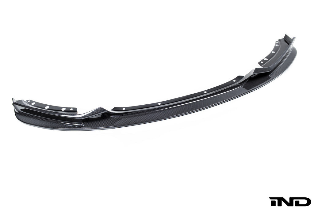 3d design f22 m sport carbon fiber front lip spoiler - iND Distribution