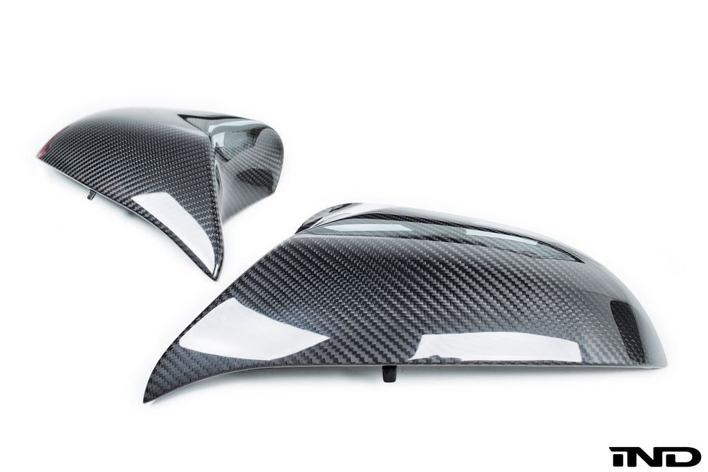 BMW m Performance f8x m3 m4 carbon fiber mirror cap set - iND Distribution
