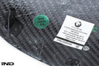BMW m Performance f8x m3 m4 carbon fiber mirror cap set - iND Distribution