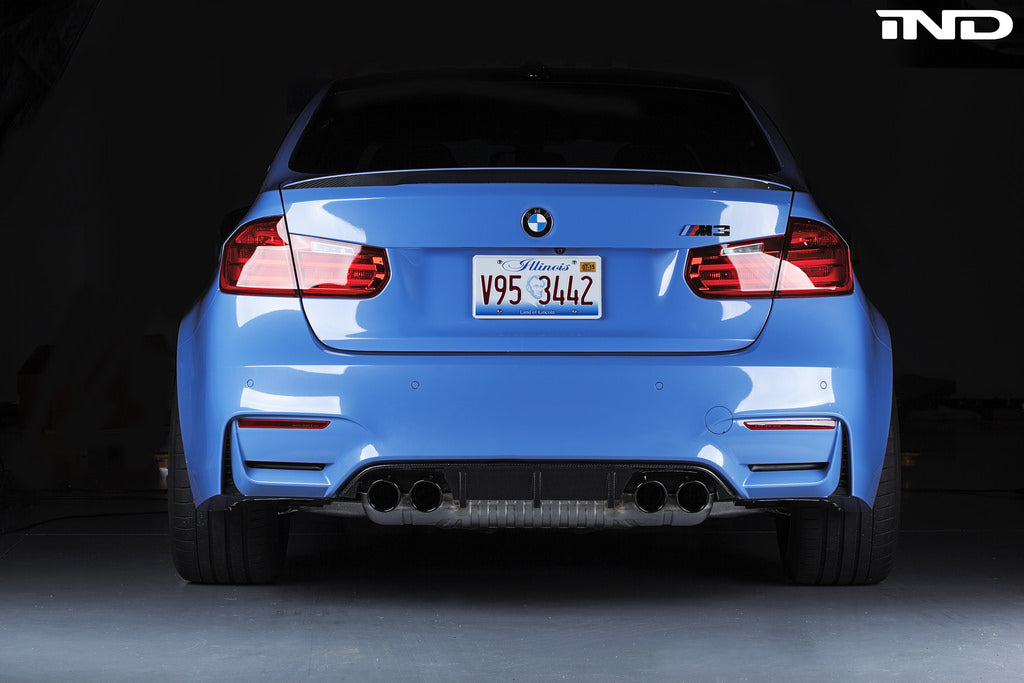 BMW m Performance f8x m3 m4 carbon fiber diffuser - iND Distribution
