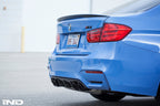 BMW m Performance f8x m3 m4 carbon fiber diffuser - iND Distribution