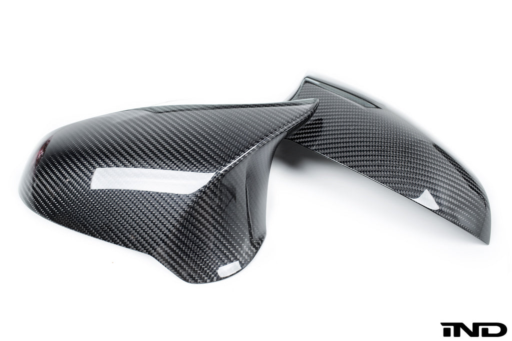 BMW m Performance f8x m3 m4 carbon fiber mirror cap set - iND Distribution