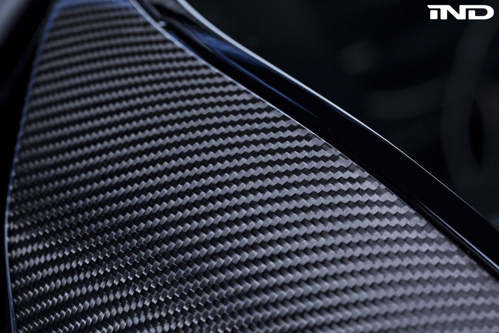 BMW m Performance f8x m3 m4 carbon fiber mirror cap set - iND Distribution