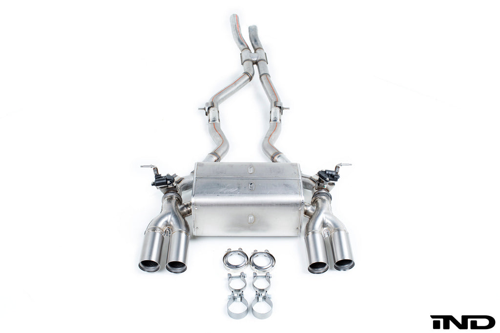 BMW m Performance f8x m3 m4 titanium exhaust system - iND Distribution