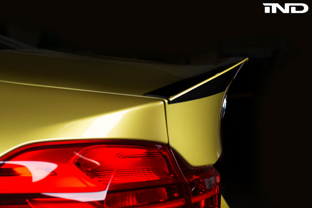 BMW m Performance f82 m4 carbon trunk spoiler - iND Distribution