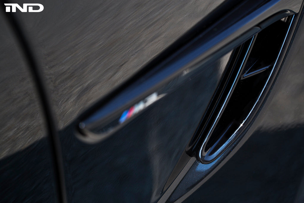 iND f80 m3 painted side vent set - iND Distribution