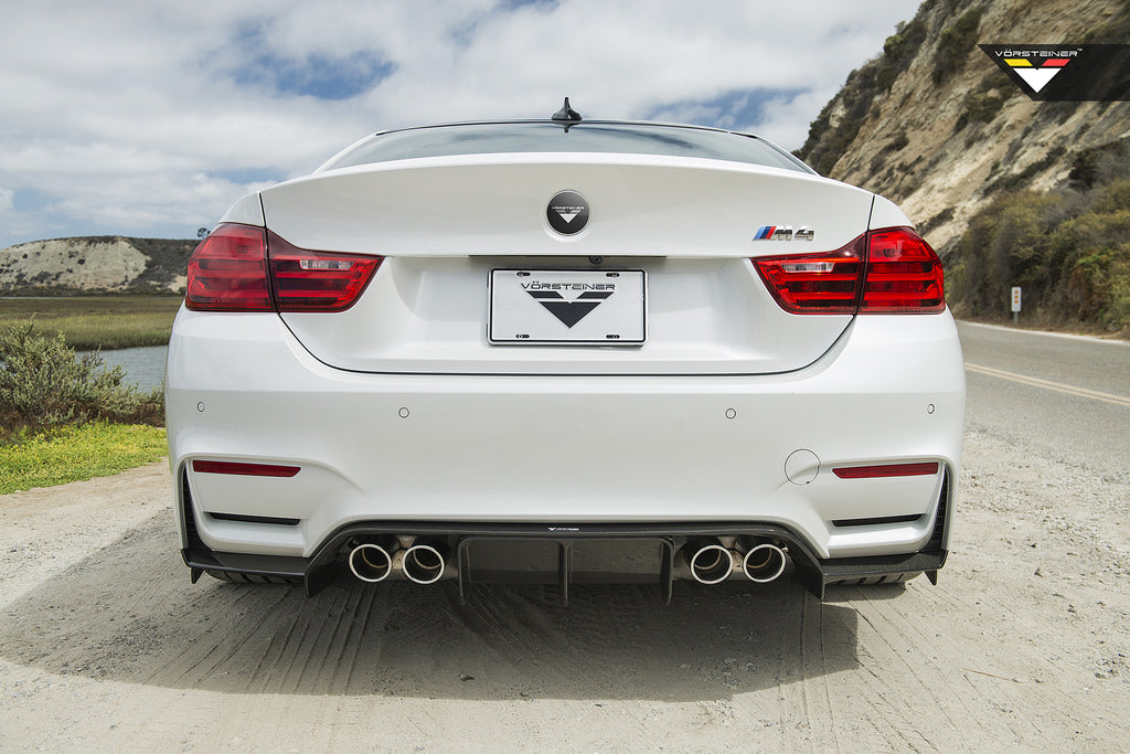 Vorsteiner f8x m3 m4 carbon fiber rear diffuser - iND Distribution