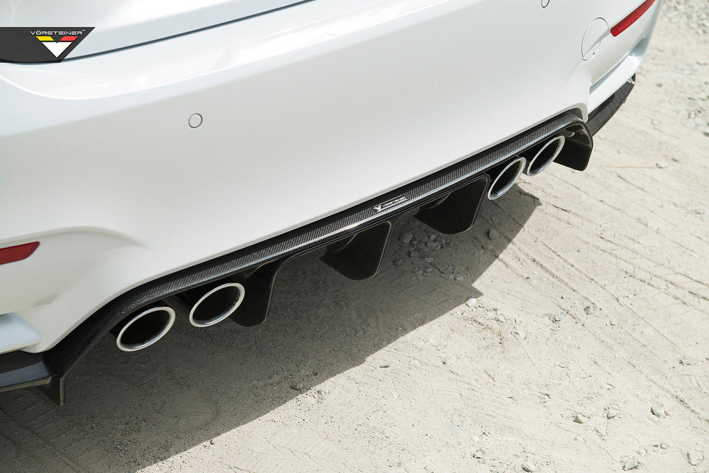 Vorsteiner f8x m3 m4 carbon fiber rear diffuser - iND Distribution