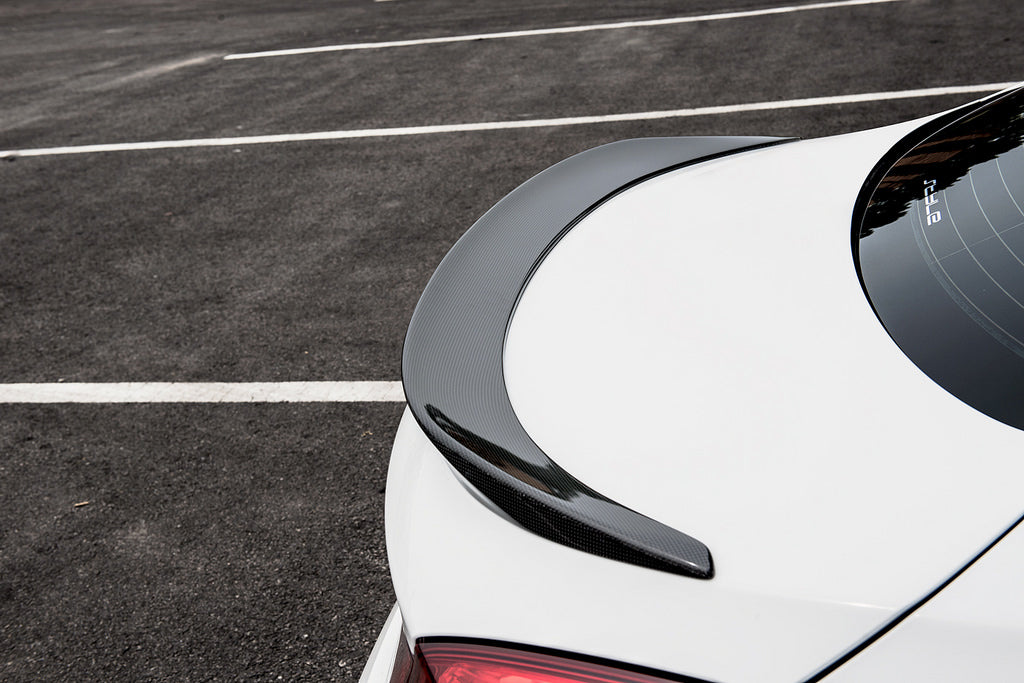 3d design f06 f13 carbon fiber trunk spoiler - iND Distribution