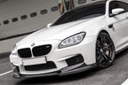 3d design f06 f12 f13 m6 carbon fiber front lip spoiler - iND Distribution