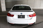 3d design f36 carbon fiber trunk spoiler - iND Distribution