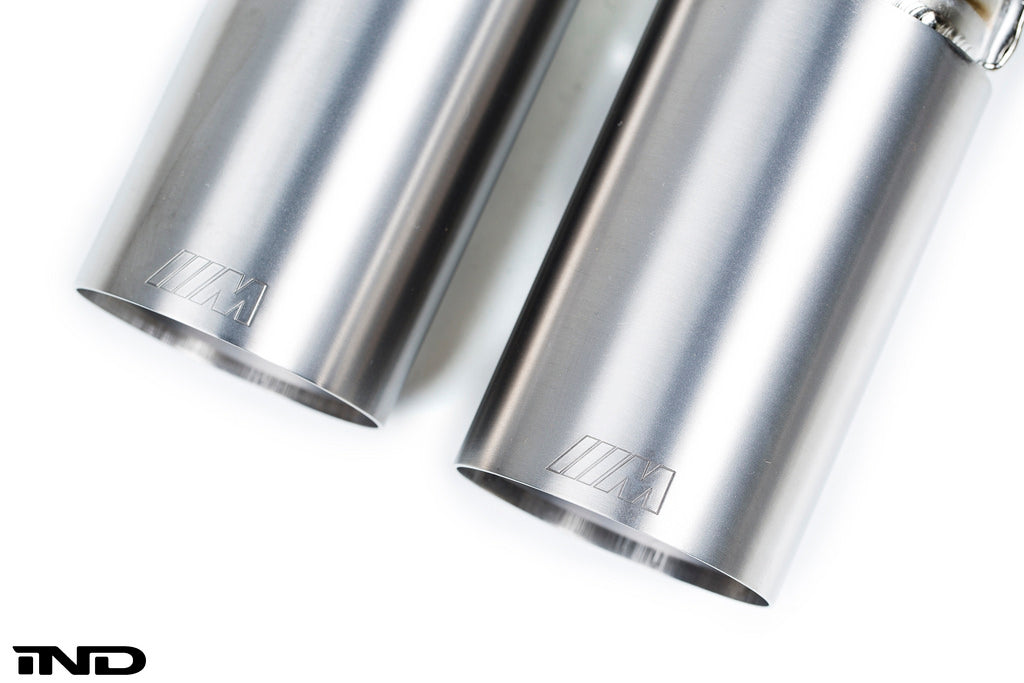 BMW m Performance f8x m3 m4 titanium exhaust system - iND Distribution