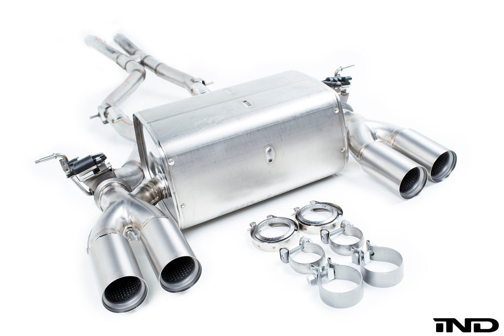 BMW m Performance f8x m3 m4 titanium exhaust system - iND Distribution