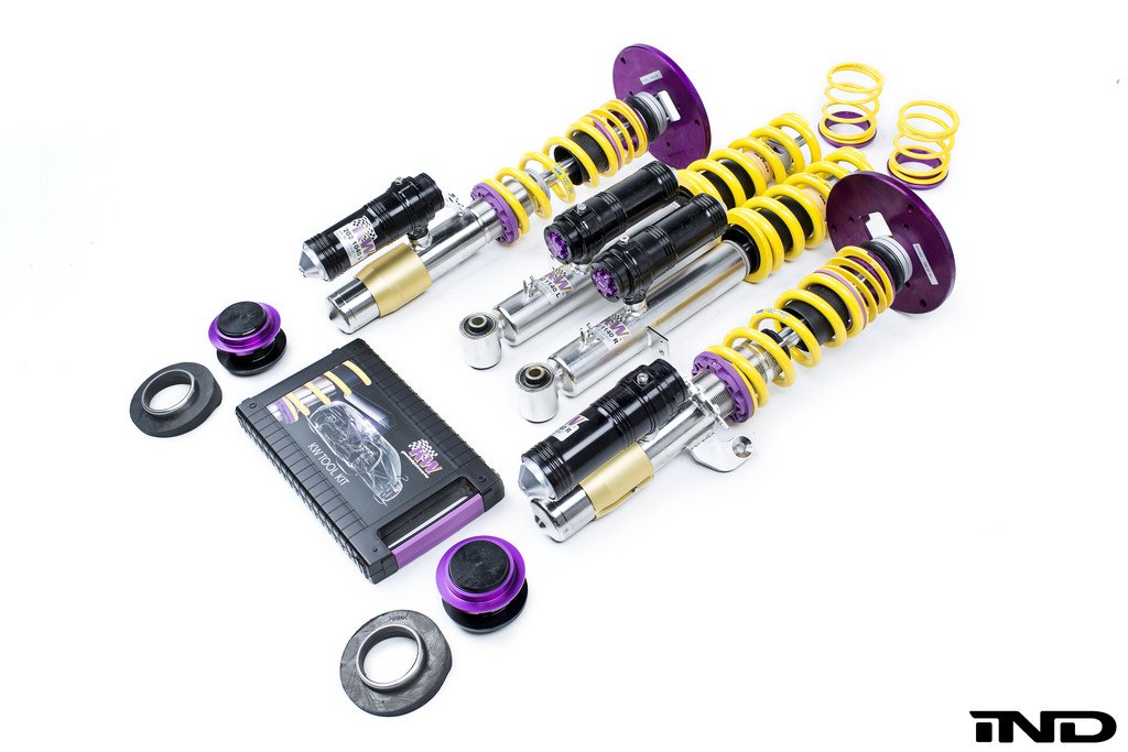 B7 RS4 KW 2-Way Clubsport Coilover Kit Quattro