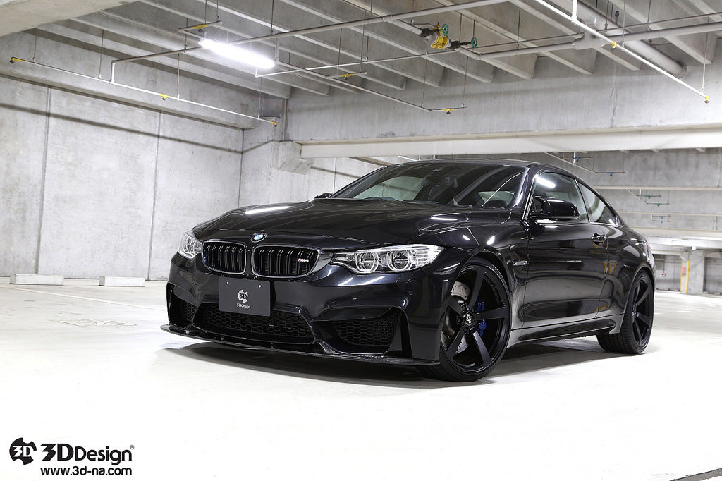3d design f8x m3 m4 carbon fiber front lip spoiler - iND Distribution