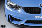 RKP f8x m3 m4 carbon fiber front lip - iND Distribution