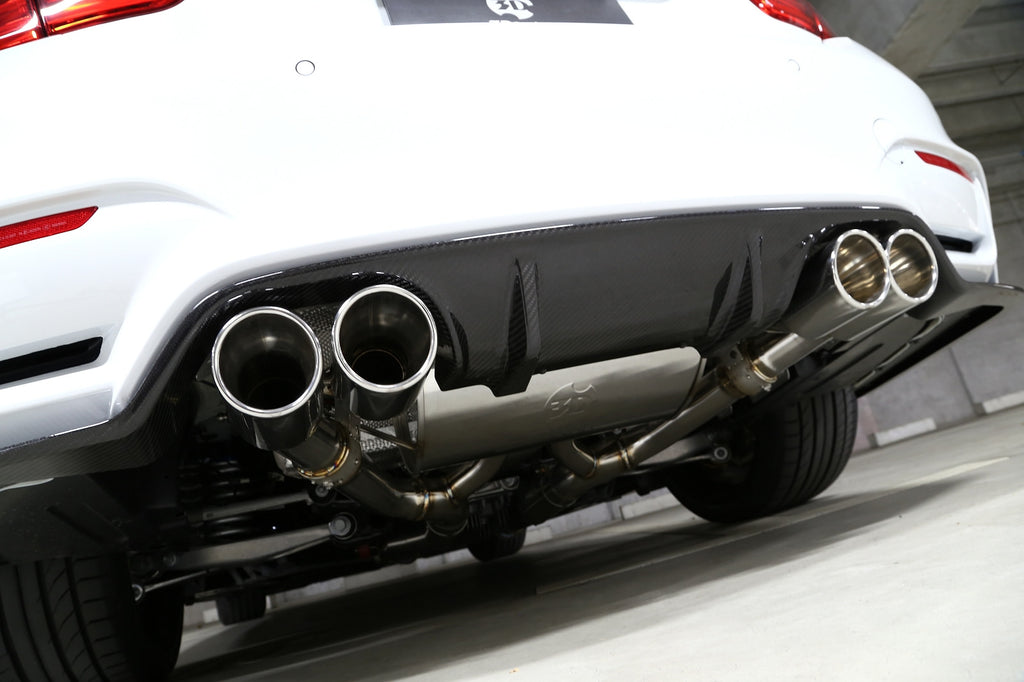 3d design f8x m3 m4 dry carbon fiber rear diffuser - iND Distribution