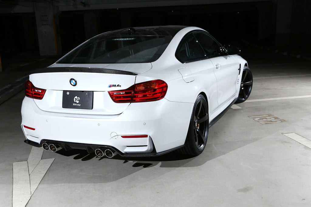 3d design f82 m4 carbon fiber side skirt set - iND Distribution