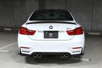 3d design f82 m4 dry carbon fiber trunk spoiler - iND Distribution