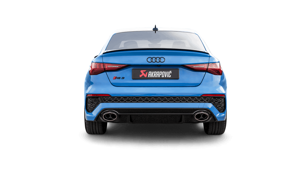 Akrapovic Audi 8Y RS3 Titanium Evolution Exhaust System w/ Carbon Tips