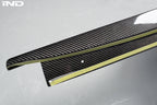 3d design f82 m4 carbon fiber side skirt set - iND Distribution
