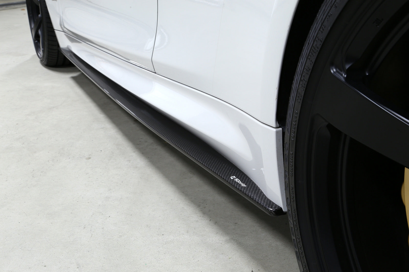 3d design f82 m4 carbon fiber side skirt set - iND Distribution