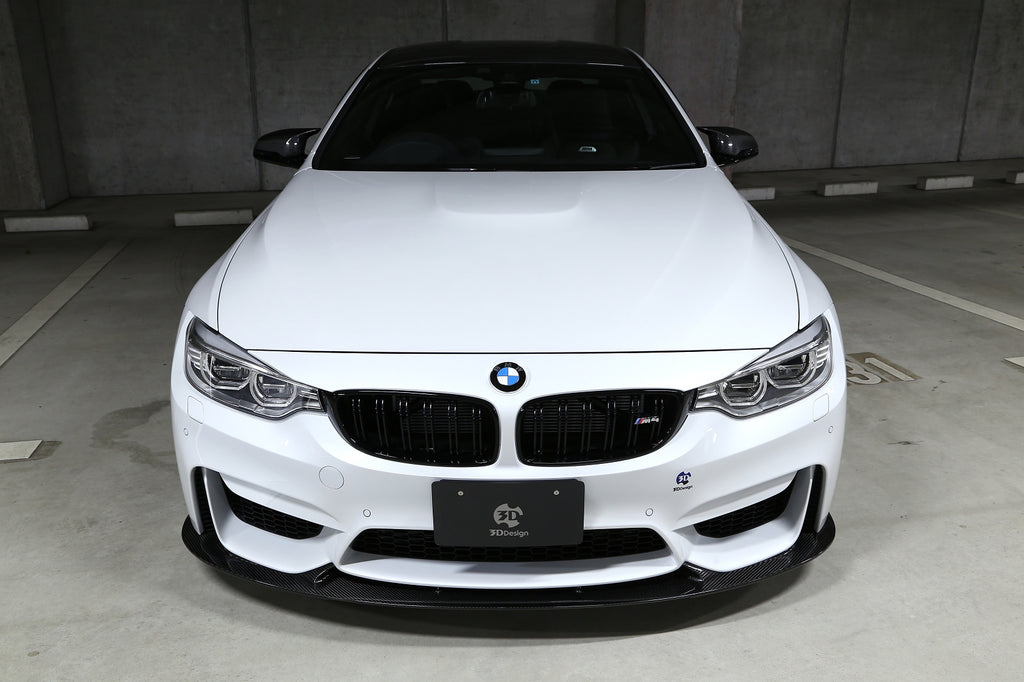 3d design f8x m3 m4 carbon fiber front lip spoiler - iND Distribution