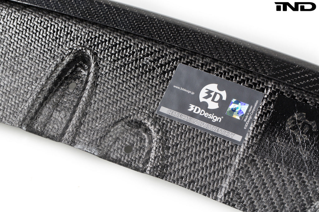 3d design f8x m3 m4 carbon fiber front lip spoiler - iND Distribution