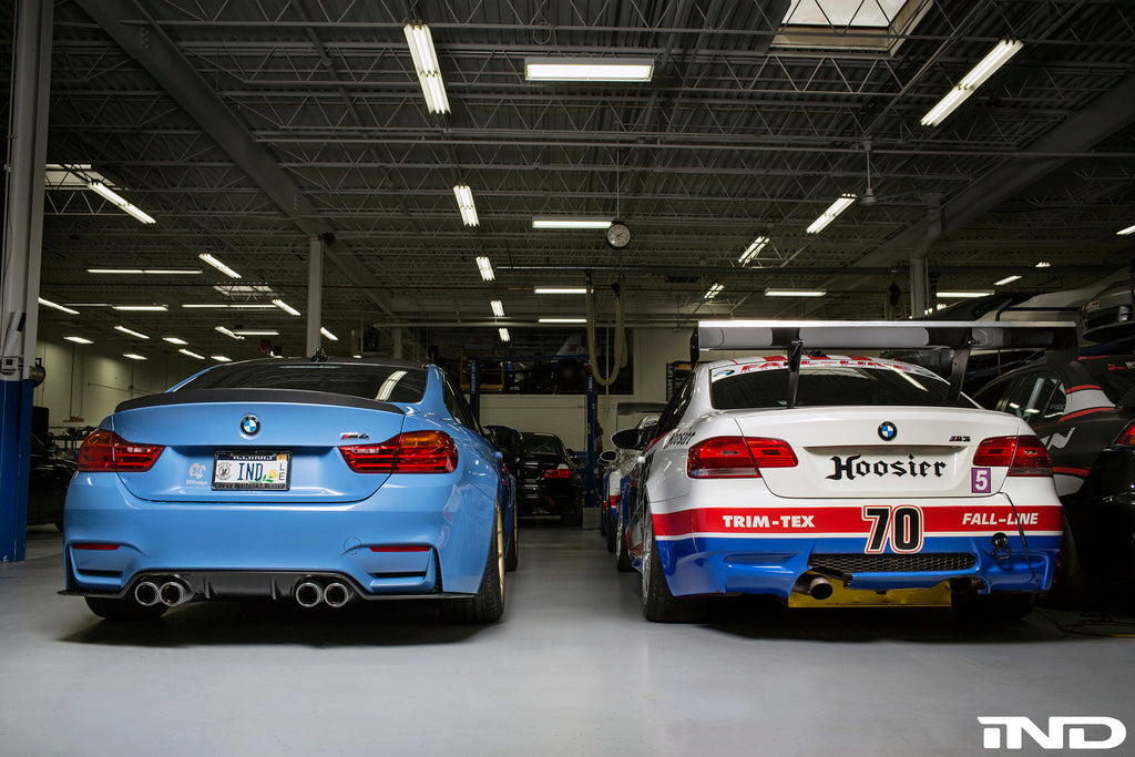 3d design f82 m4 dry carbon fiber trunk spoiler - iND Distribution