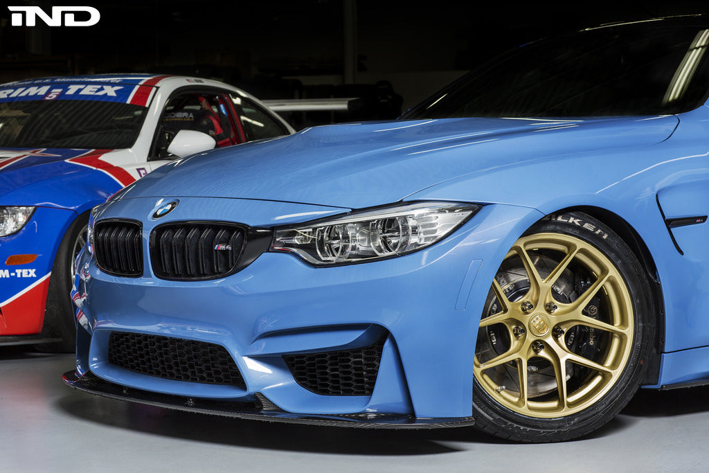 3d design f8x m3 m4 carbon fiber front lip spoiler - iND Distribution