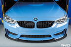 3d design f8x m3 m4 carbon fiber front lip spoiler - iND Distribution