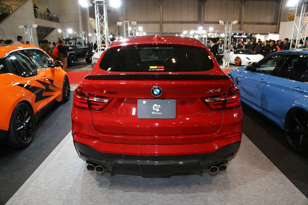 3d design f26 m sport carbon fiber rear diffuser - iND Distribution