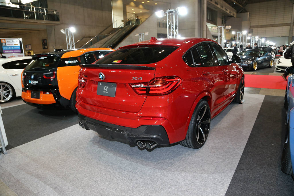 3d design f26 x4 carbon fiber trunk spoiler - iND Distribution