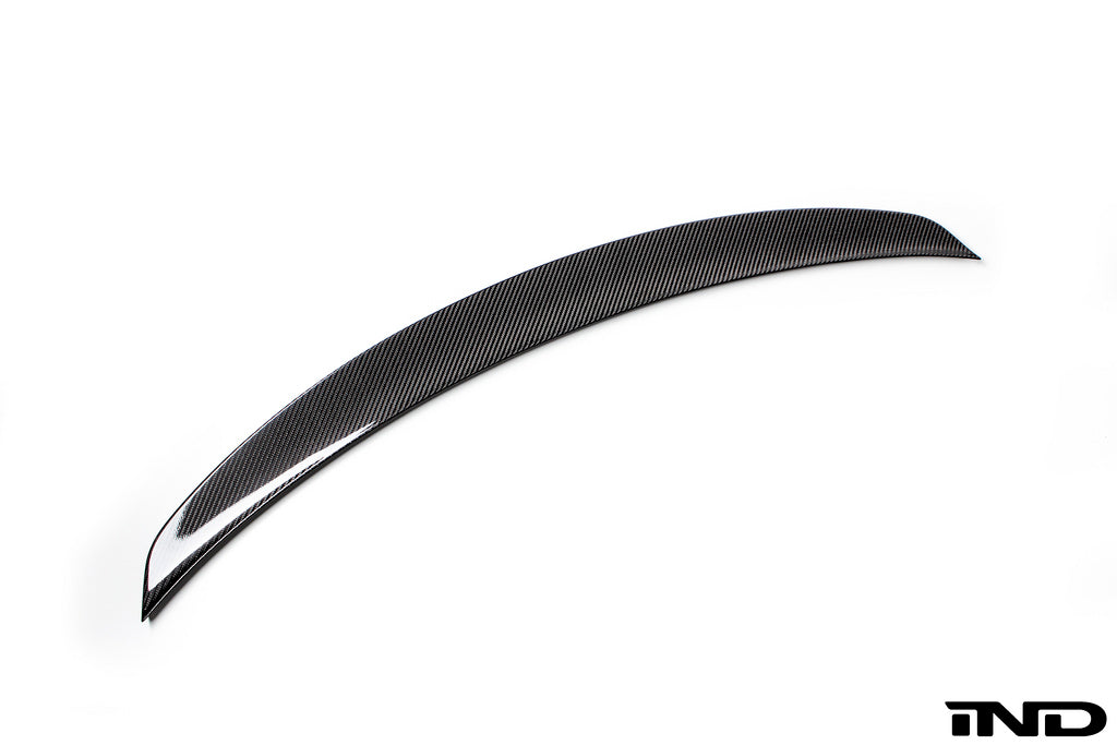 3d design f82 m4 dry carbon fiber trunk spoiler - iND Distribution