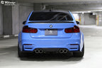 3d design f80 m3 dry carbon fiber trunk spoiler - iND Distribution